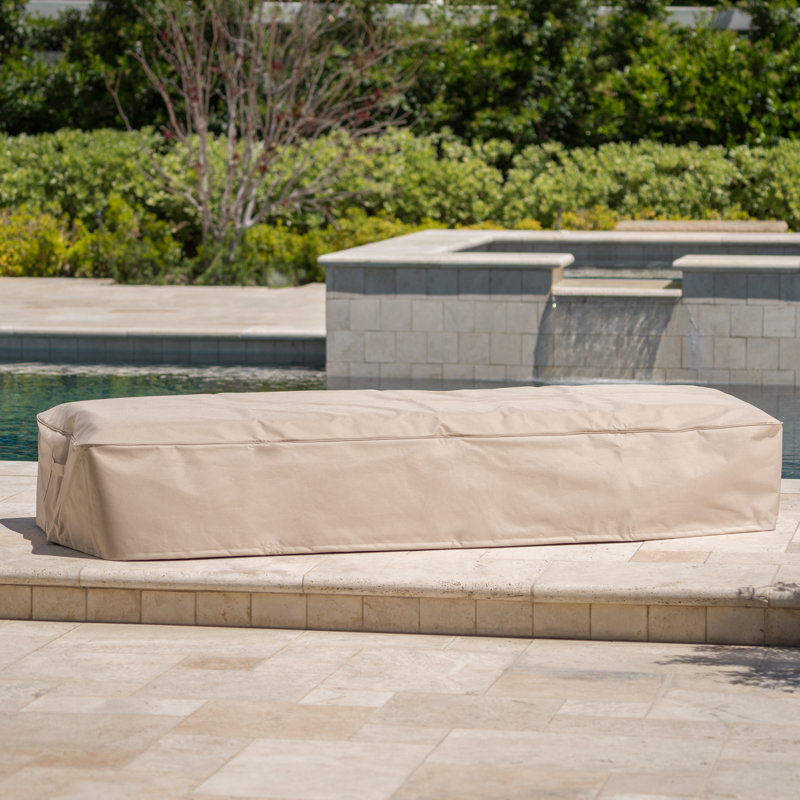 Freeport Park Outdoor Waterproof Fabric Chaise Lounge Cover & Reviews